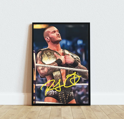 Randy Orton Autografo WWE The Viper