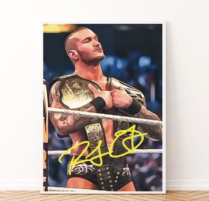 Randy Orton Autografo WWE The Viper