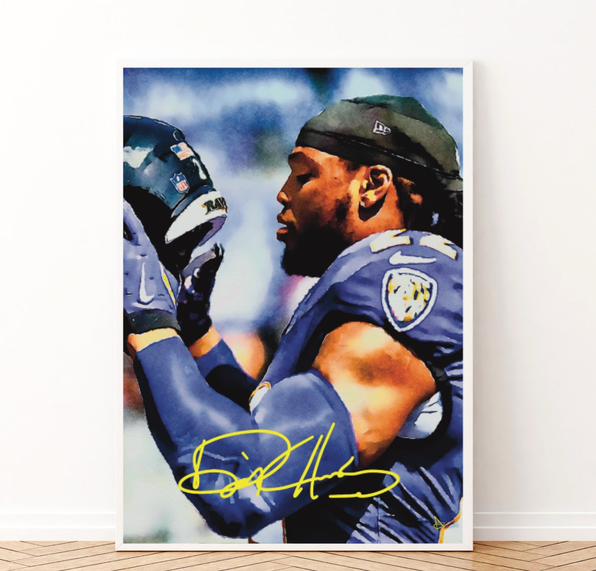 Derrick Henry Baltimore Ravens Autografo NFL