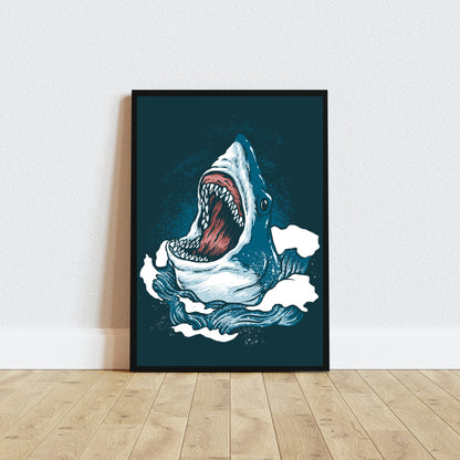 Squalo - Shark Stampa Grafica