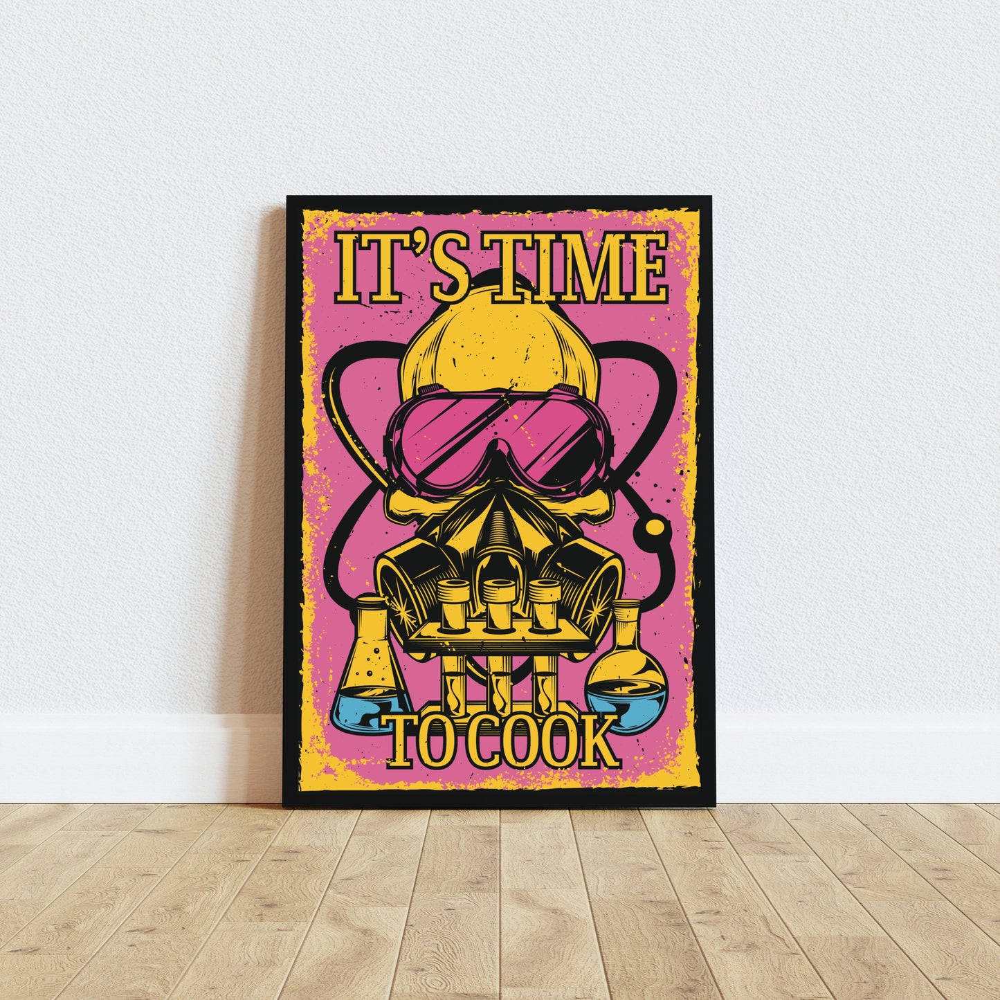 Breaking Bad / It's Time To Cook illustrazione ANDSAL Stampa Grafica Poster