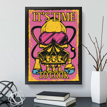 Breaking Bad / It's Time To Cook illustrazione ANDSAL Stampa Grafica Poster