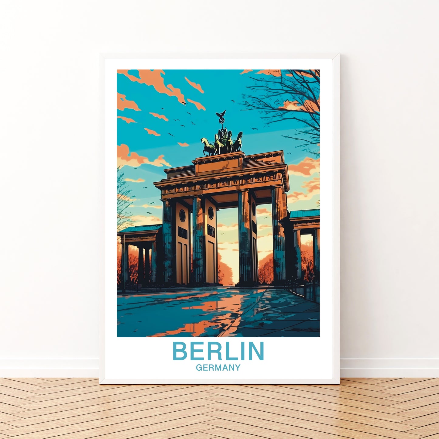 Berlino - Germania | Travel Poster