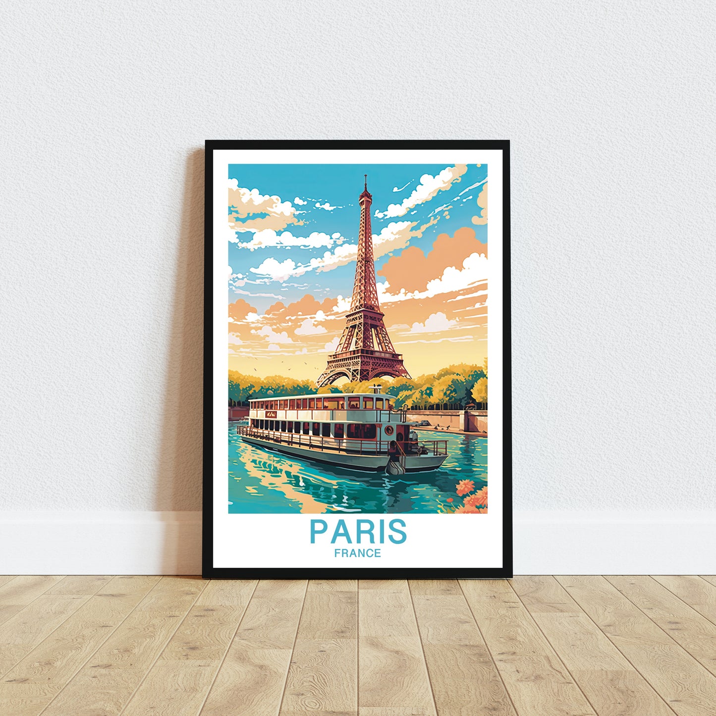 Parigi Torre Eiffel - Francia  | Travel Poster