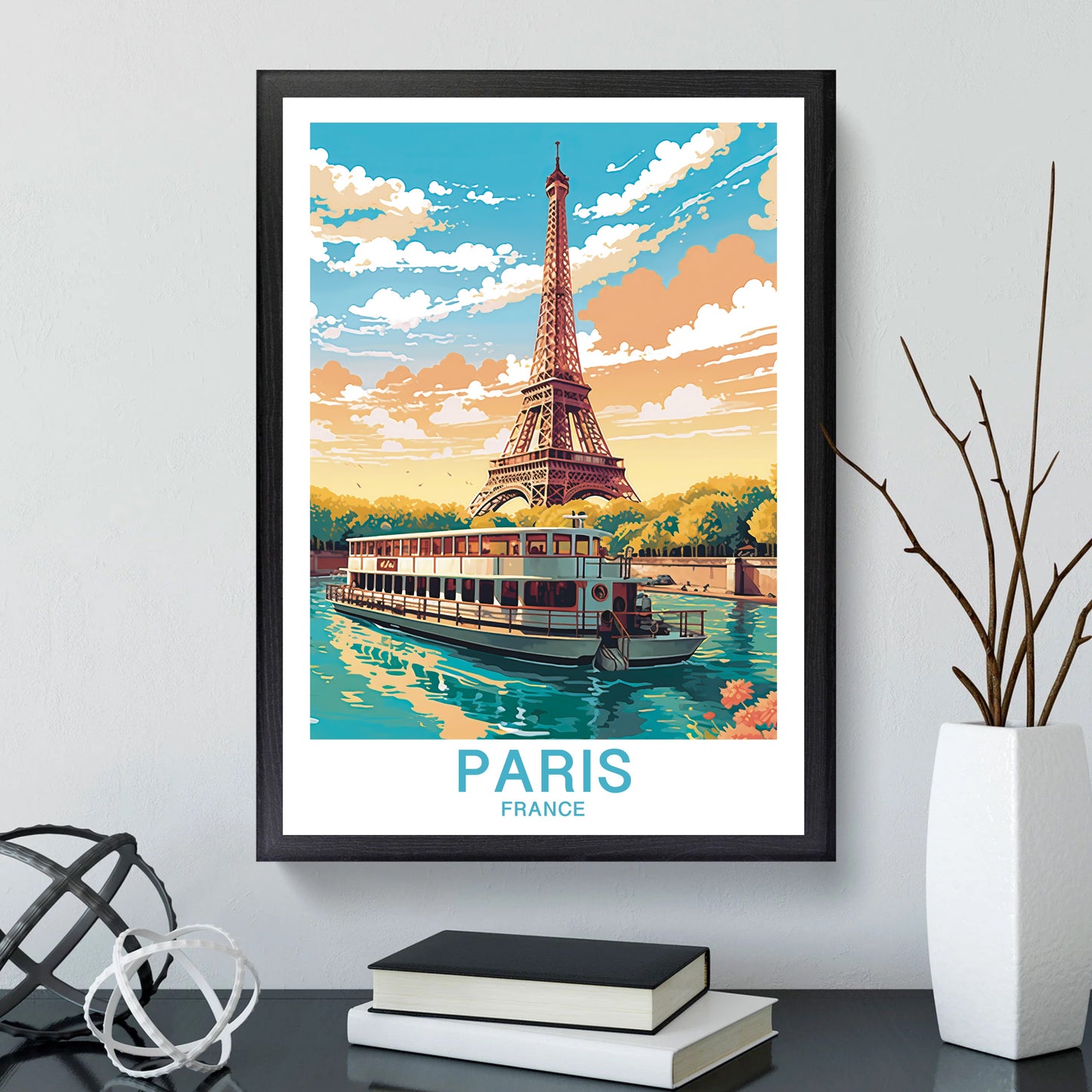 Parigi Torre Eiffel - Francia  | Travel Poster