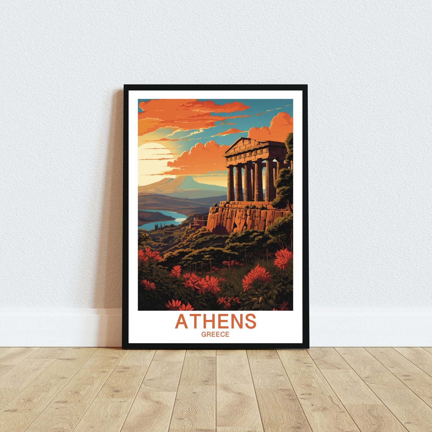 Atene - Grecia | Travel Poster