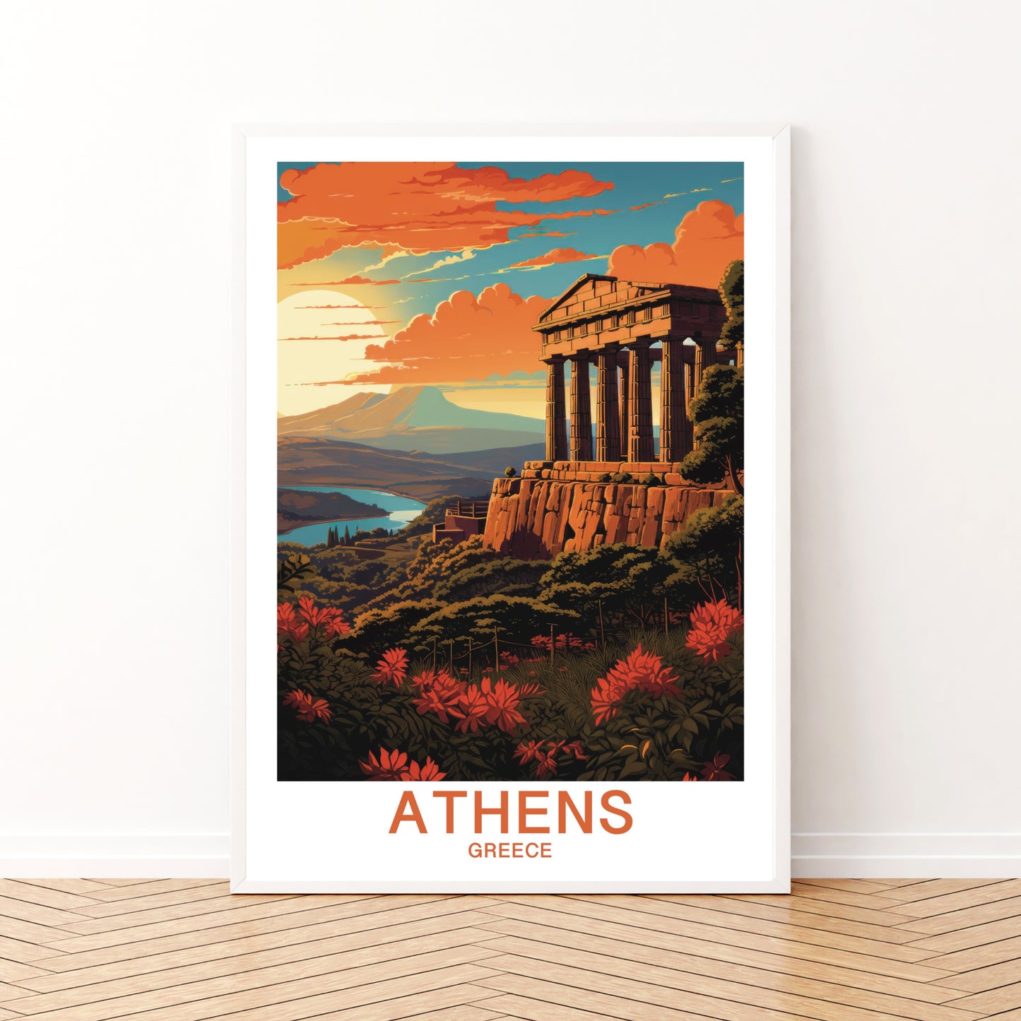 Atene - Grecia | Travel Poster