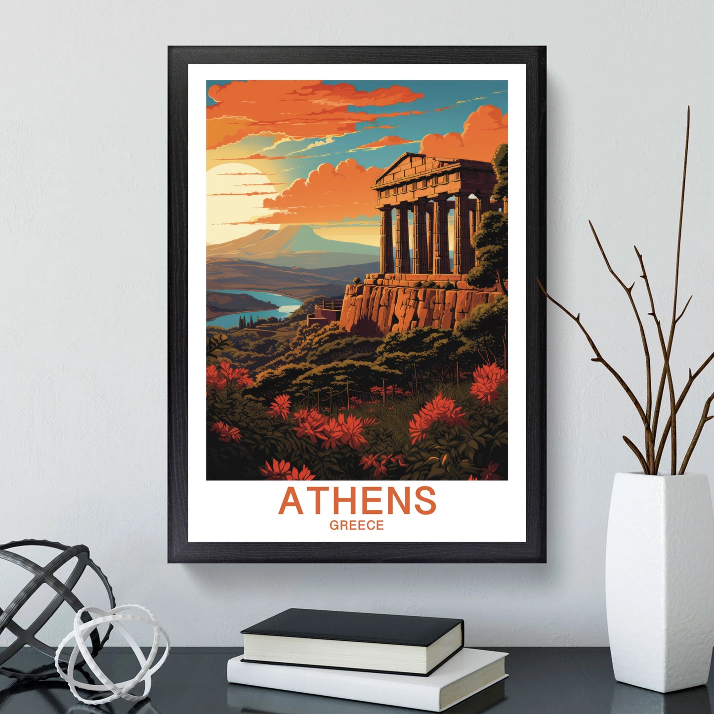 Atene - Grecia | Travel Poster