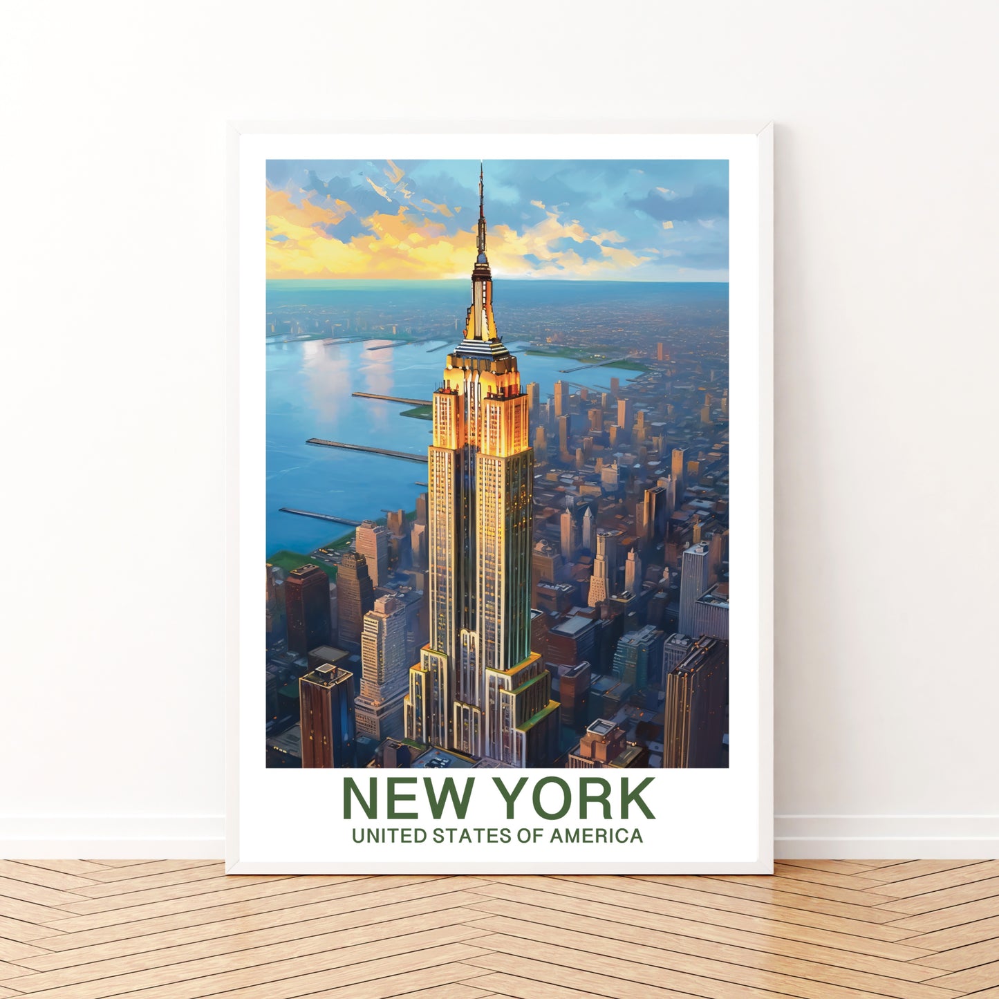 New York - Stati Uniti - USA | Travel Poster