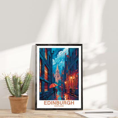 Edimburgo - Scozia | Travel Poster