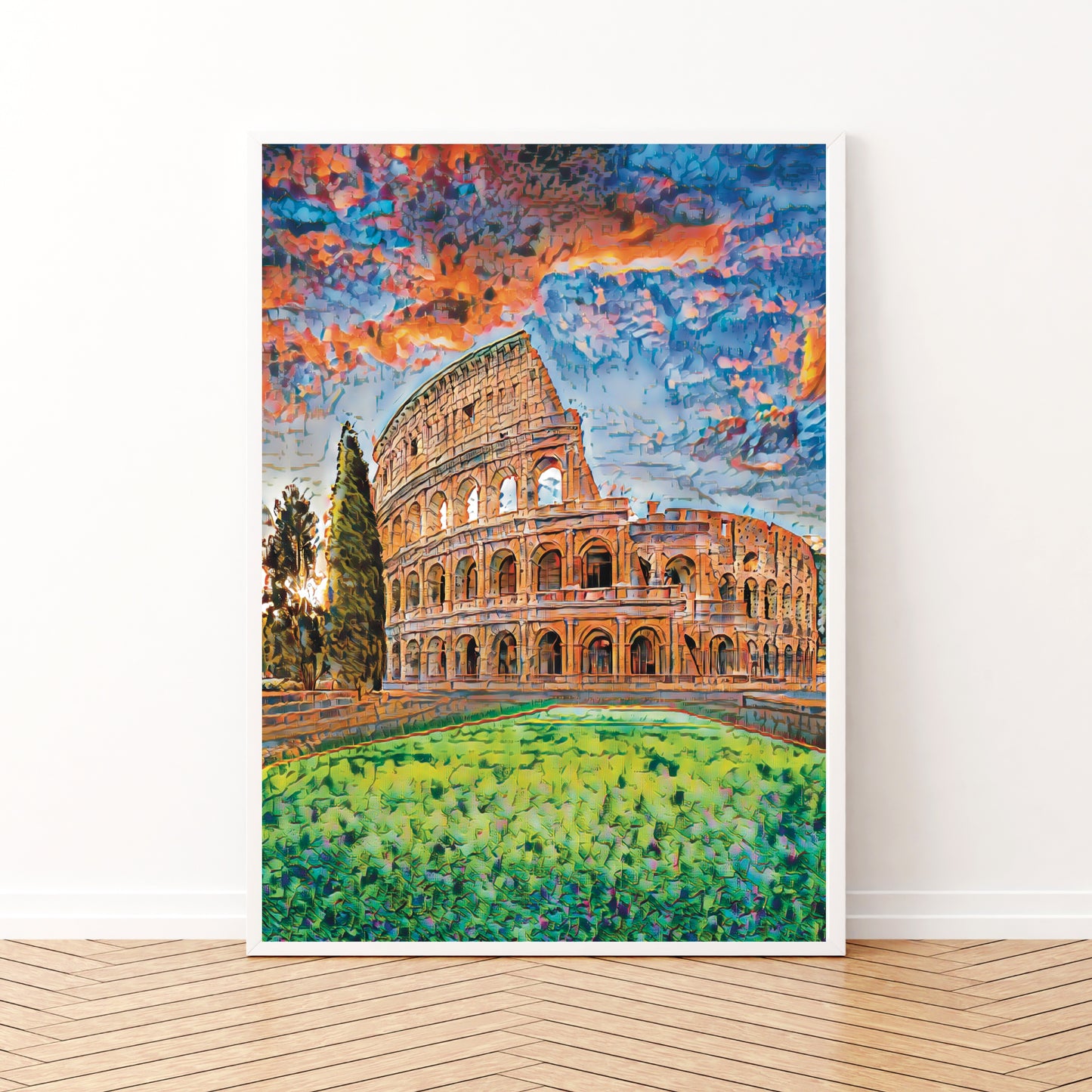 Colosseo ROMA |TRAVEL POSTER | WATERCOLOR