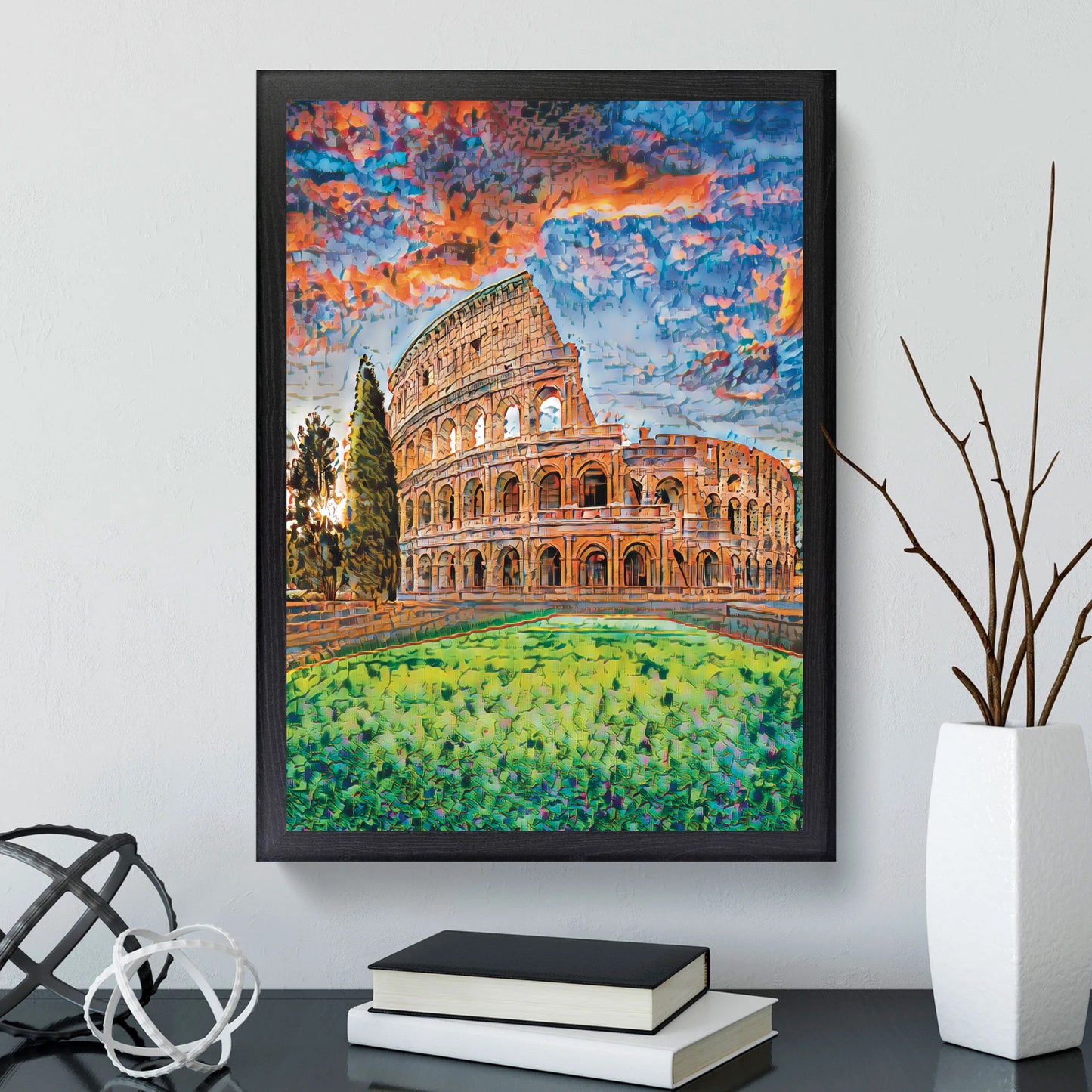 Colosseo ROMA |TRAVEL POSTER | WATERCOLOR