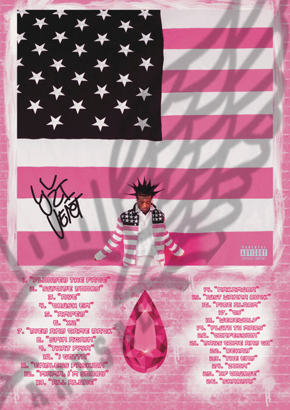 Lil Uzi Vert - Pink Tape 2023 Album Cover Music Poster