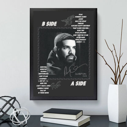 Drake - Scorpion 2018 Album Cover Music Poster