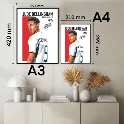 Jude Bellingham Real Madrid Portrait Autograph Edition La Liga