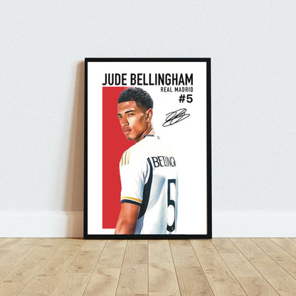 Jude Bellingham Real Madrid Portrait Autograph Edition La Liga