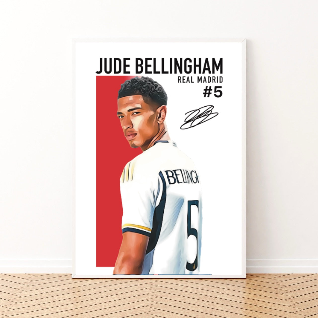 Jude Bellingham Real Madrid Portrait Autograph Edition La Liga