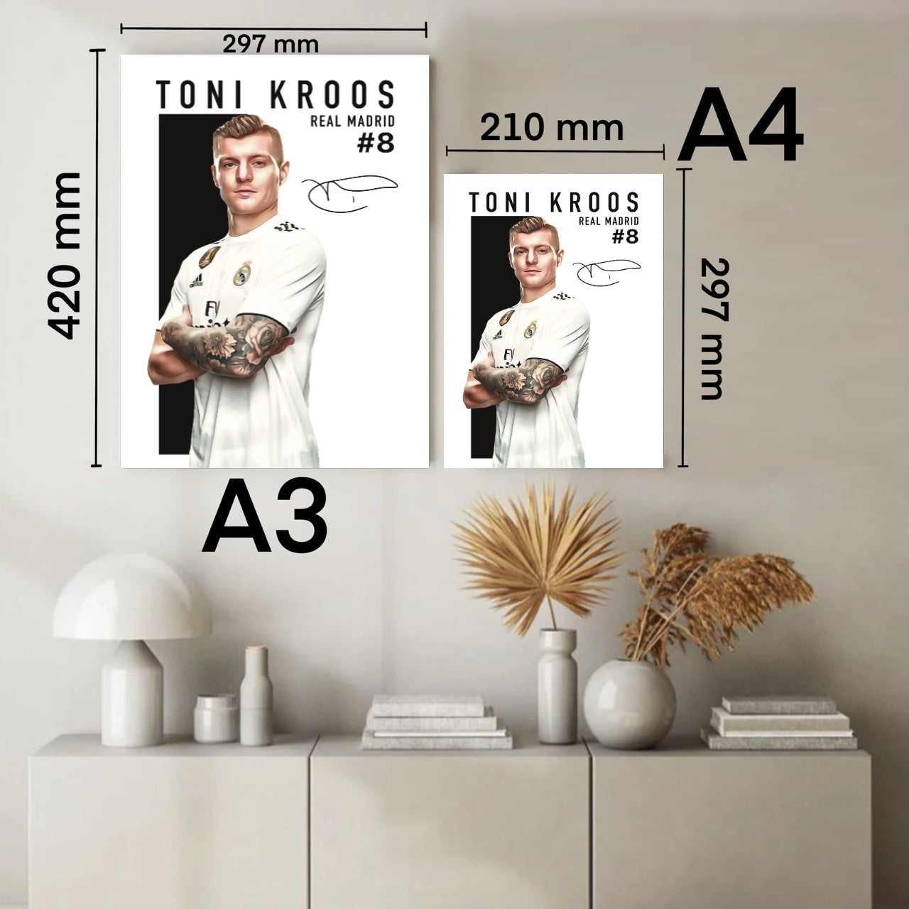 Toni Kroos Real Madrid Portrait Autograph Edition La Liga Espana