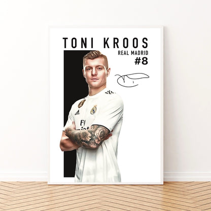 Toni Kroos Real Madrid Portrait Autograph Edition La Liga Espana