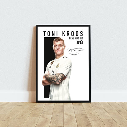 Toni Kroos Real Madrid Portrait Autograph Edition La Liga Espana