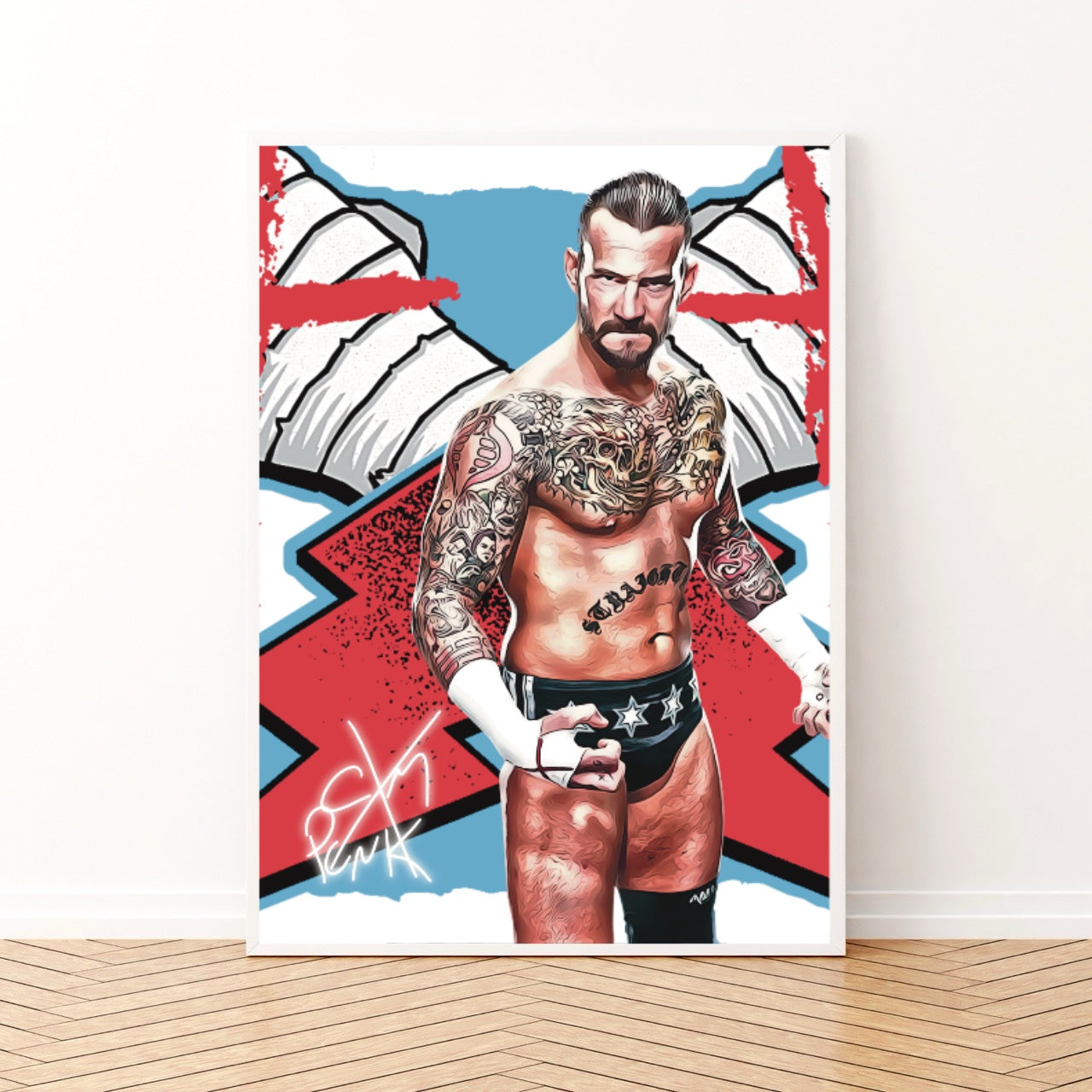 CM Punk The Best In The World WWE Wrestling Signature Series (copia)