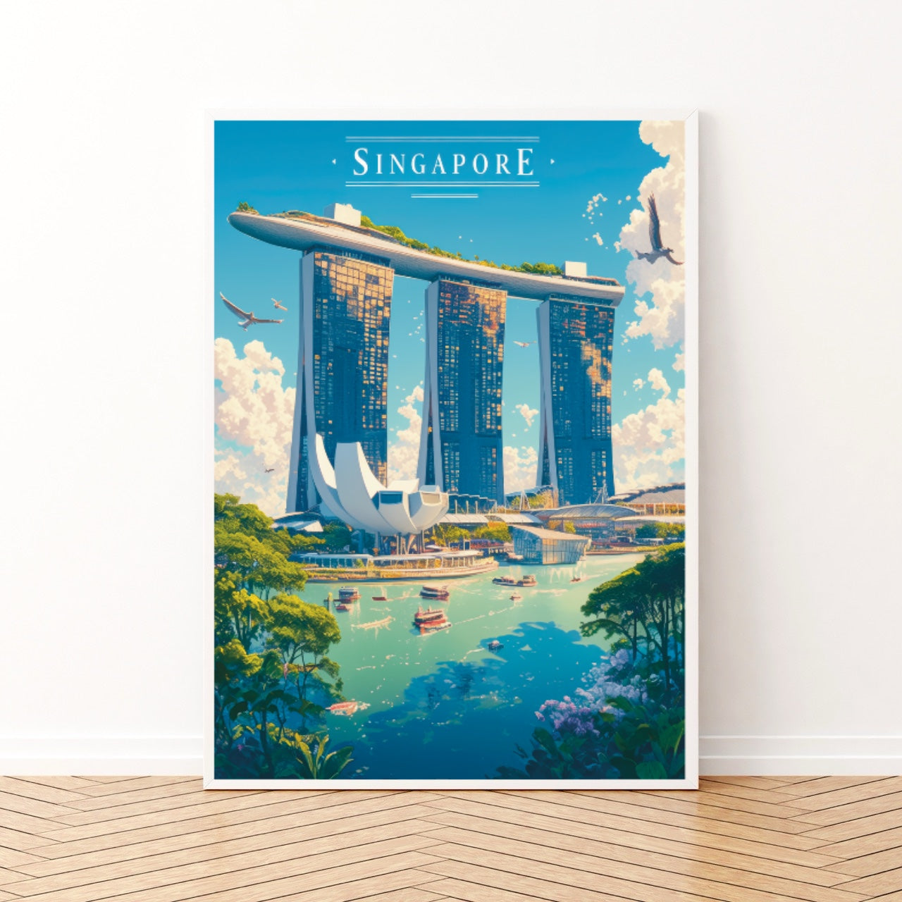 Travel Poster Singapore