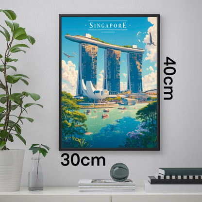 Travel Poster Singapore