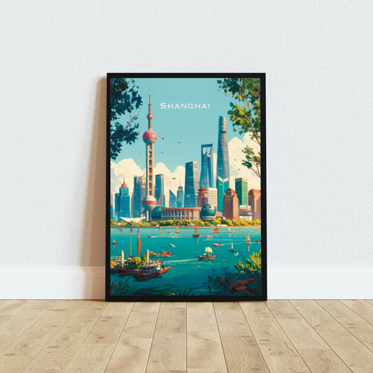 Travel Poster Shanghai