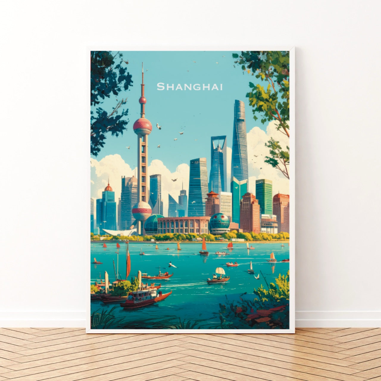 Travel Poster Shanghai