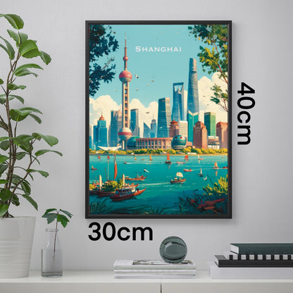 Travel Poster Shanghai