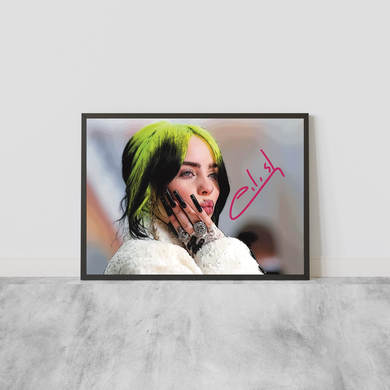 Billie Eilish Autografo Signature Series Oscar 2024