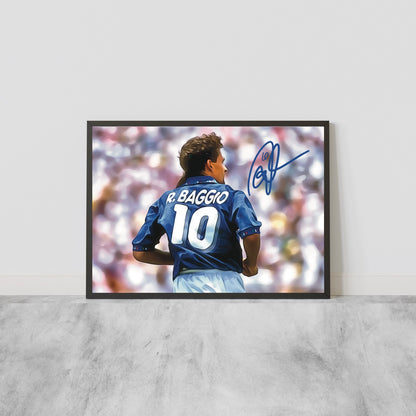 Roberto Baggio Italia Mondiali 1994 World Cup Autografo Signature Series