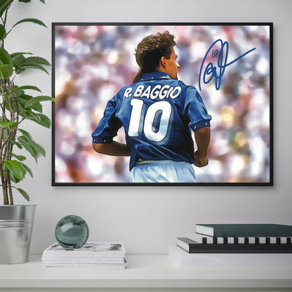 Roberto Baggio Italia Mondiali 1994 World Cup Autografo Signature Series