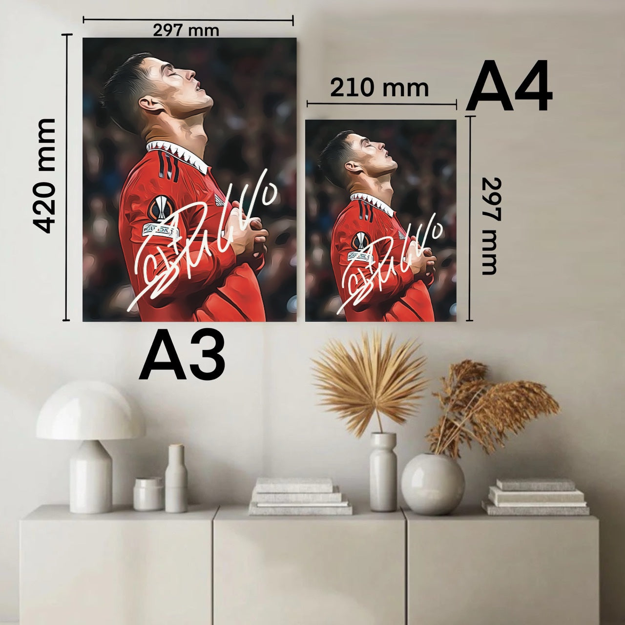 Cristiano Ronaldo Manchester United CR7 The Return Autografo Signature Series