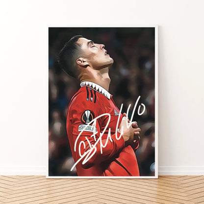 Cristiano Ronaldo Manchester United CR7 The Return Autografo Signature Series