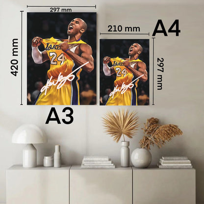 Kobe Bryant Los Angeles Lakers Autografo Signature Series Icon NBA