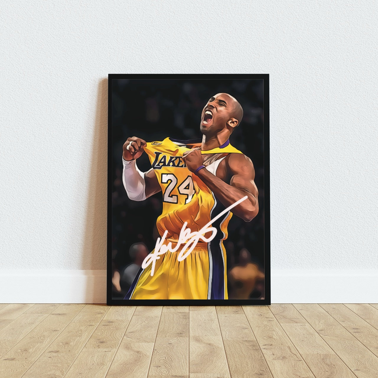 Kobe Bryant Los Angeles Lakers Autografo Signature Series Icon NBA