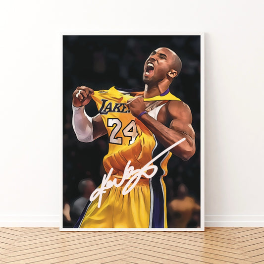 Kobe Bryant Los Angeles Lakers Autografo Signature Series Icon NBA