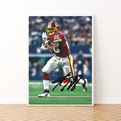 Adrian Peterson Washington Redskins Autografo Signature Series NFL