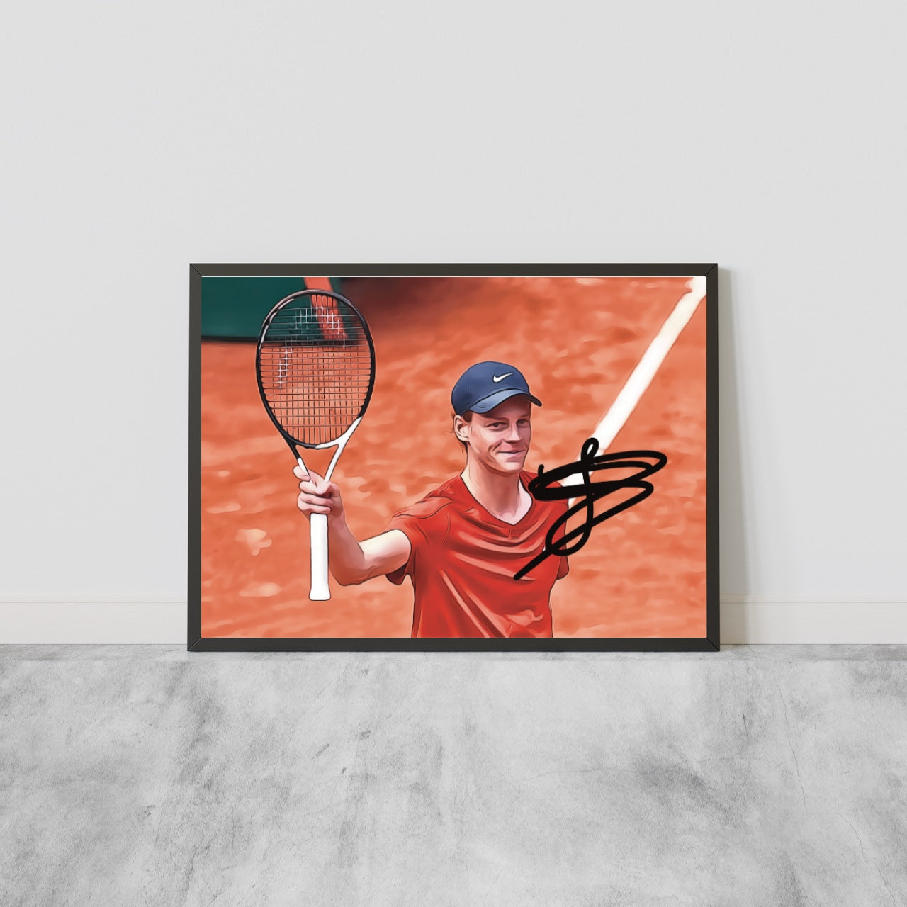 Jannik Sinner Roland Garros Autografo Signature Series Tennis