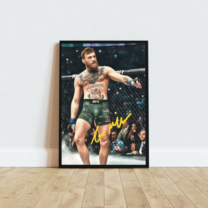 Conor McGregor The Notorious MMA Autografo UFC Signature Series