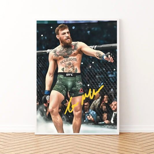 Conor McGregor The Notorious MMA Autografo UFC Signature Series