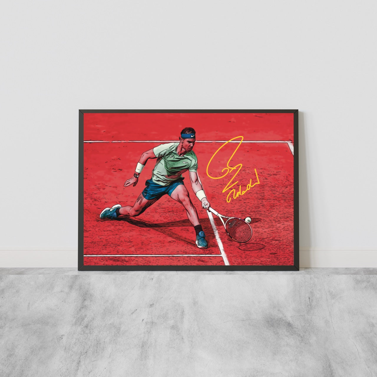 Rafael Nadal Roland Garros Autografo Signature Series Tennis