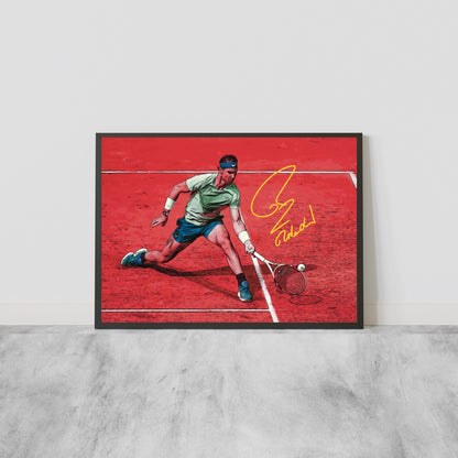 Rafael Nadal Roland Garros Autografo Signature Series Tennis