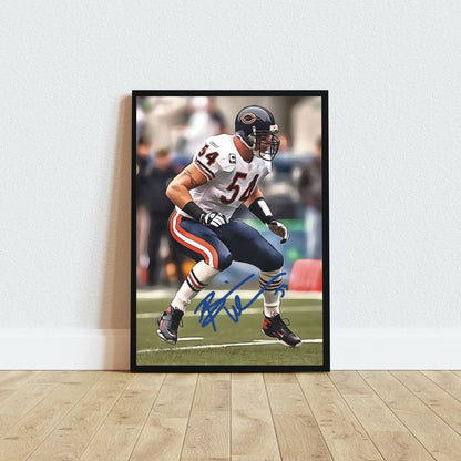 Brian Urlacher Chicago Bears Autografo Signature Series NFL