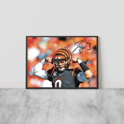 Joe Burrow Cincinnati Bengals Autografo Signature Series NFL