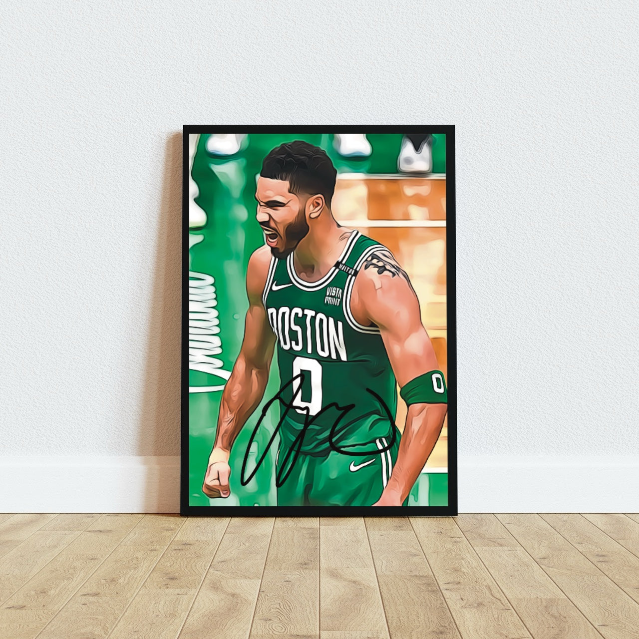 Jayson Tatum Boston Celtics Autografo Signature Series Icon NBA FINALS 2024