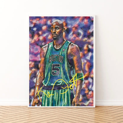 Kevin Garnett Boston Celtics Autografo Signature Series Icon Edition