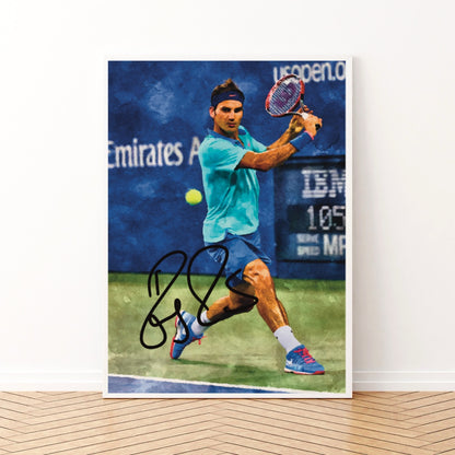 Roger Federer US Open Signature Series Tennis Open Edition