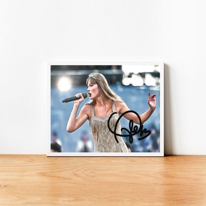 Taylor Swift Autografo Signature Series Music Pop